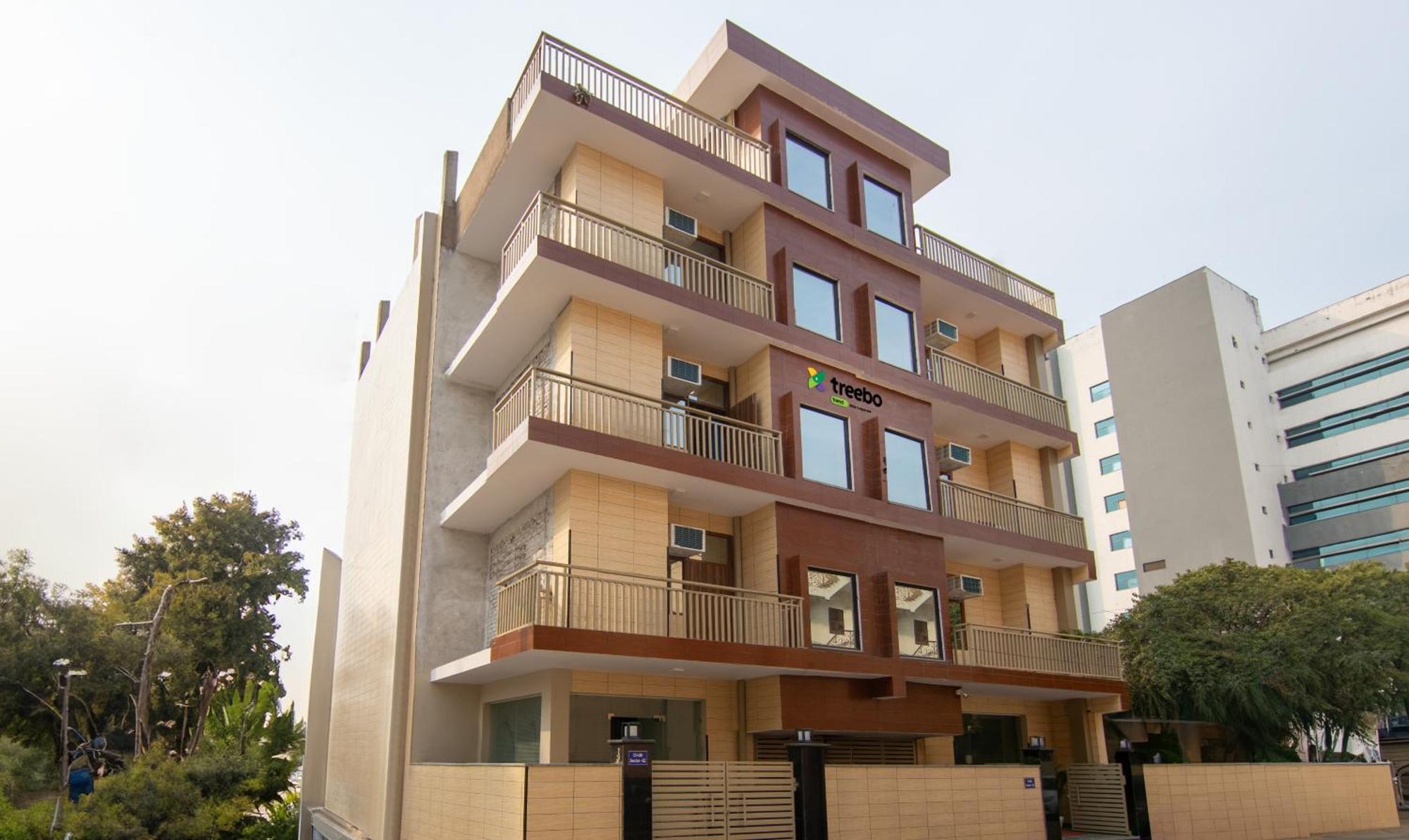 Hotel Treebo Elite Corporate, Sector 62 Noida Exteriér fotografie